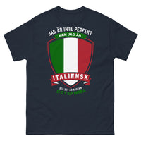 Thumbnail for T-shirt Italien marine - humour italien et pizza
