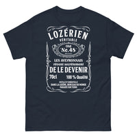 Thumbnail for T-shirt Lozérien marine - Lozérien Véritable No. 48