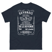Thumbnail for T-shirt Guyanais marine - humour secret des Français