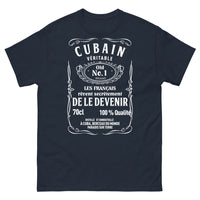 Thumbnail for T-shirt Tradition Cubaine marine - Les Français rêvent de Cuba