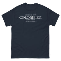 Thumbnail for T-shirt Colombie marine - Rejoins le côté colombien de la force