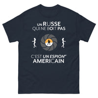 Thumbnail for T-shirt Russie marine - espionnage américain clin d'œil