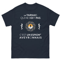 Thumbnail for T-shirt tarnais bleu marine - Un tarnais qui ne boit pas