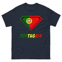 Thumbnail for T-shirt Portuguesa bleu marine - nostalgie lusitaine