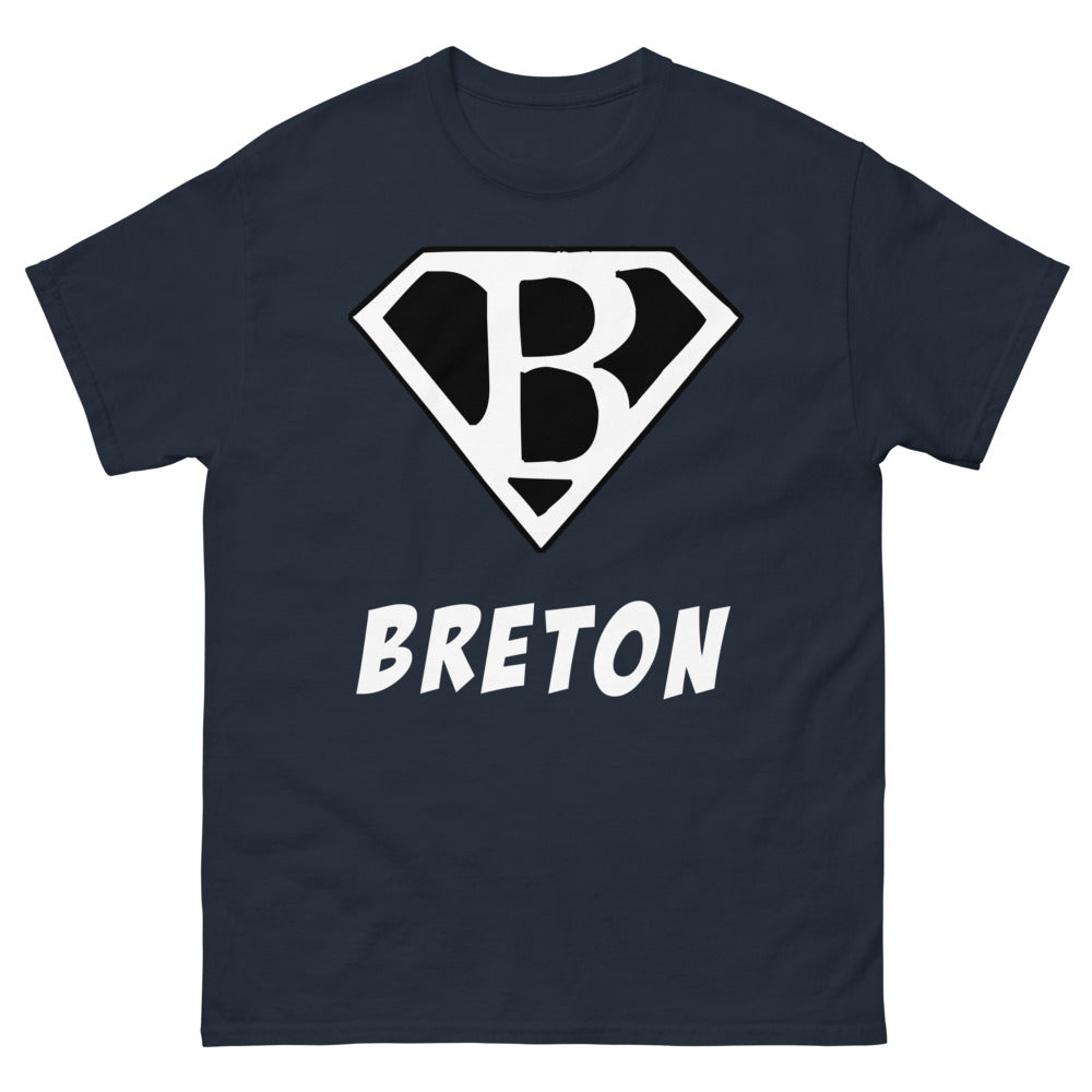 T-shirt Breton marine - Breton Fier