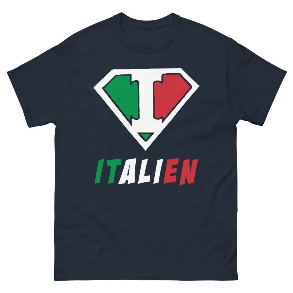 T-Shirt Italien dunkelblau - Italiener des Dunklen
