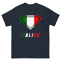 Thumbnail for Marineblaues T-Shirt Italien - dunkles Design