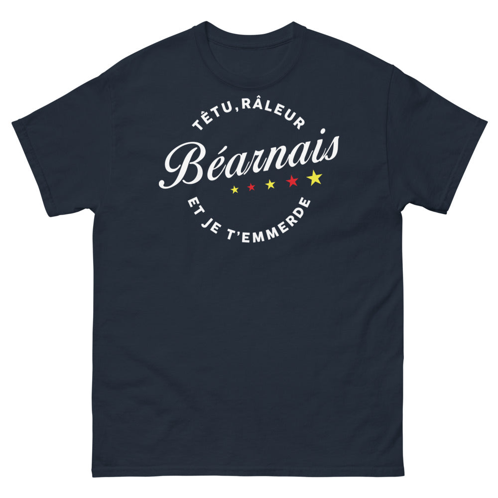 T-shirt Béarnais marine - que de l'amour