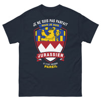 Thumbnail for T-shirt Jurassien marine face - pas parfait mais presque