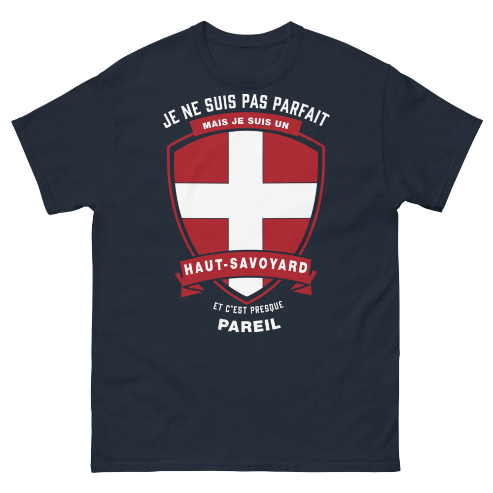 T-shirt Haut-Savoyard marine - Haut-Savoyard et fierté