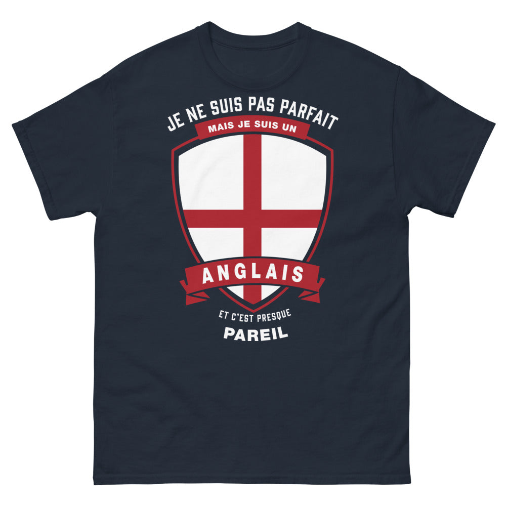 T-shirt Anglais marine - et c'est presque pareil