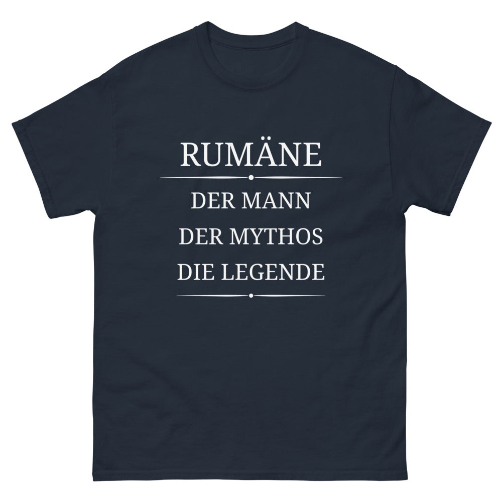 T-shirt Rümane marine - Der Mann, Mythos, Legende