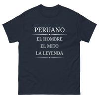Thumbnail for T-shirt Pérou marine - El Hombre, El Mito, La Leyenda