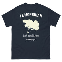 Thumbnail for T-shirt Morbihan marine - Là où mon histoire commence