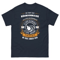 Thumbnail for T-shirt Réunionnaise marine - Trois faces de ma personnalité