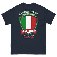 Thumbnail for T-shirt Italiener marine - Ich bin nicht perfekt