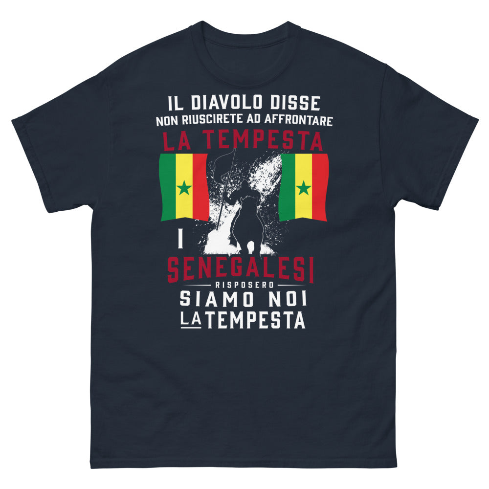 T-shirt Senegalesi marine - Siamo Noi la Tempesta