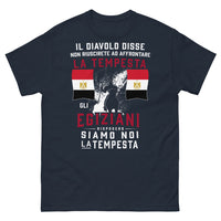 Thumbnail for T-Shirt Tempeggi Egiziani blu - Il Diavolo Disse