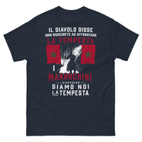 Thumbnail for T-shirt Orgoglio Italiano marine - Il Diavolo disse: tempesta
