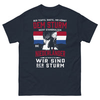 Thumbnail for T-shirt néerlandais Sturm marine - la tempête néerlandaise