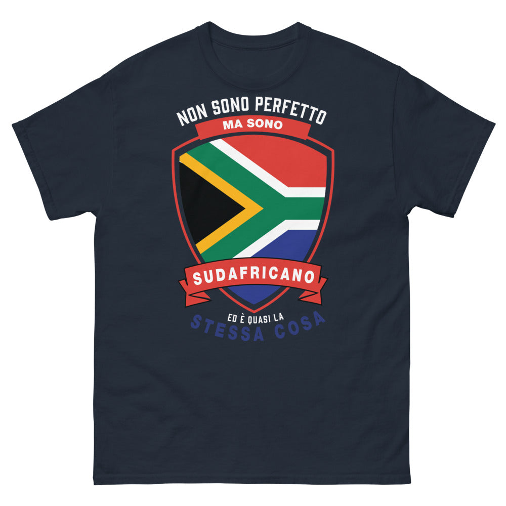 T-Shirt Sud Africa Blu Navy - origini fiero e ironico