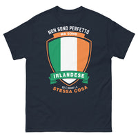 Thumbnail for T-shirt Irlande marine - non sono perfetto