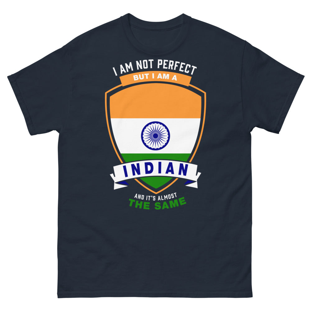 T-shirt Inde marine - I'm Not Perfect