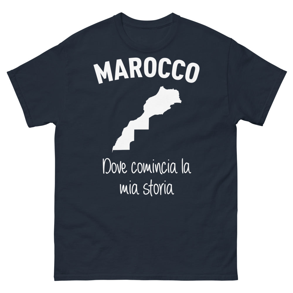 T-Shirt Marocco marina - dove inizia la mia storia