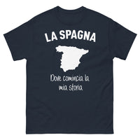Thumbnail for T-shirt Espagne marine - Dove comincia la mia storia