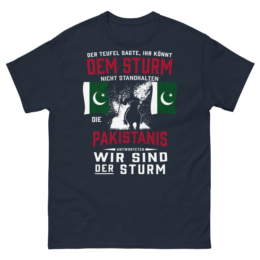 T-shirt Pakistan marine - Der Sturm