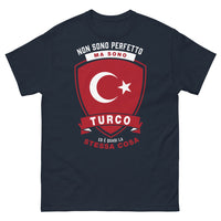 Thumbnail for T-Shirt Turco blu - Non sono perfetto ma sono turco