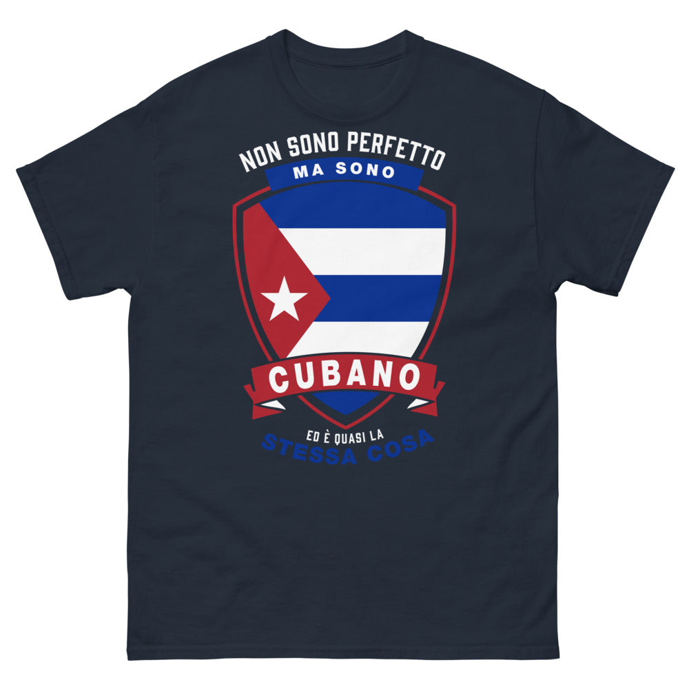 T-shirt Nigeriano marine - Non sono perfetto ma sono nigeriano