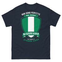 Thumbnail for T-shirt Nigeriano marine - Non sono perfetto ma sono nigeriano