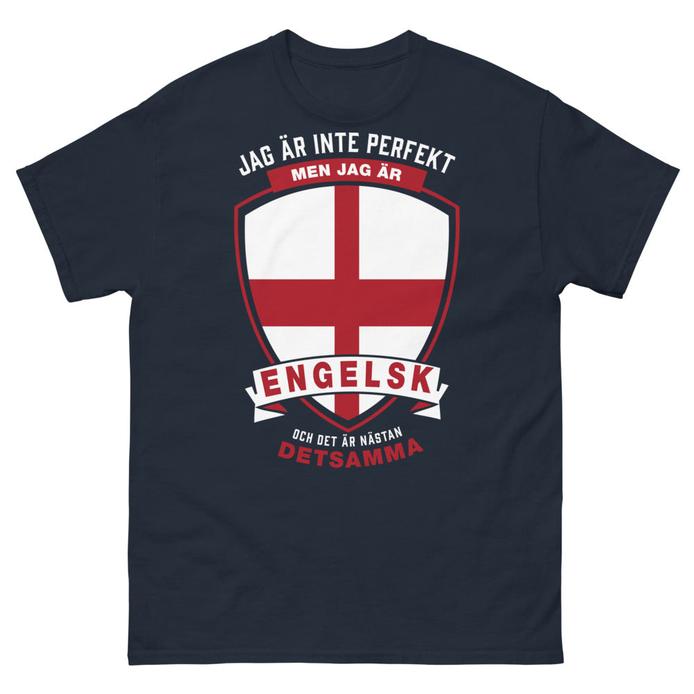 T-shirt Anglais marine - parfaitement imparfait