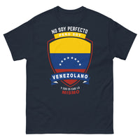 Thumbnail for T-shirt Venezuela bleu marine - No soy perfecto