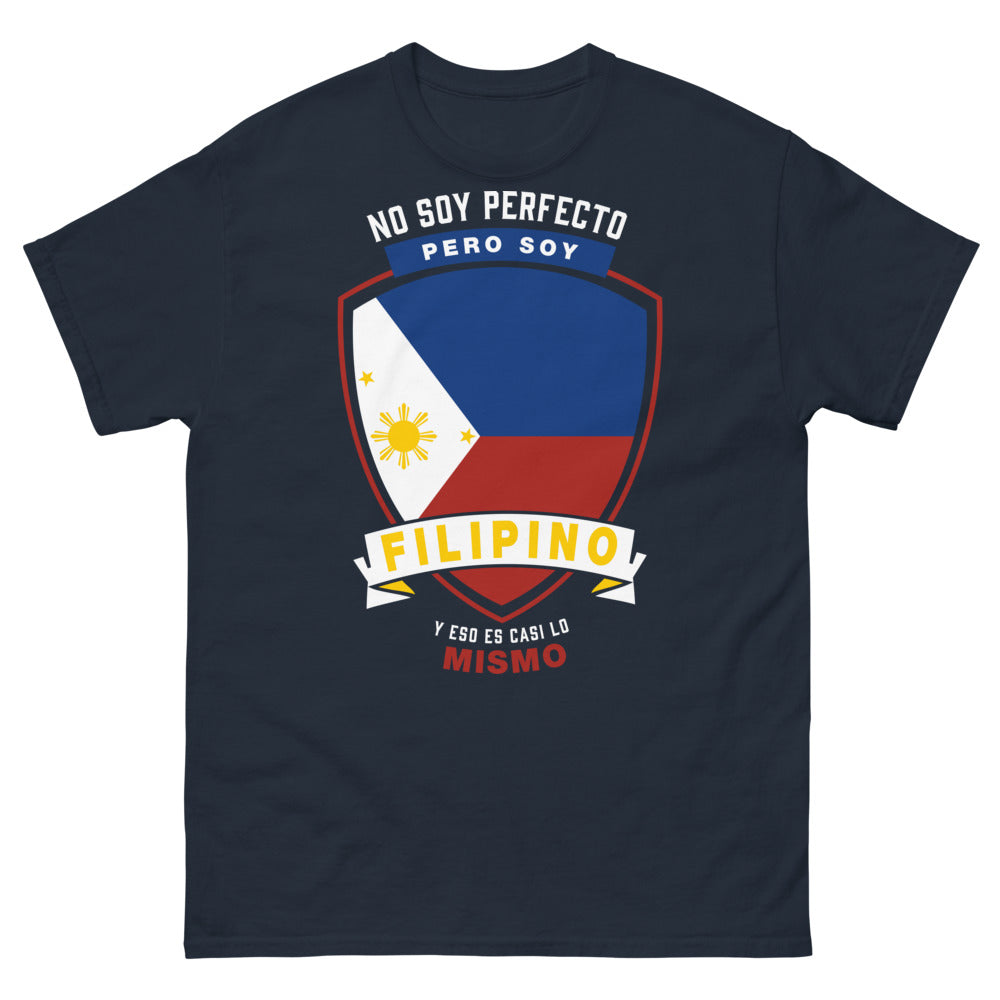 T-shirt Philippines marine - humour et fierté des origines