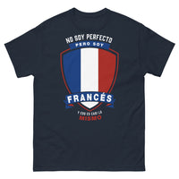 Thumbnail for T-shirt français marine - No soy perfecto, pero soy francés