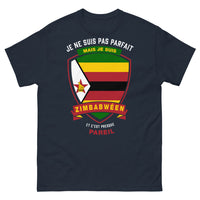 Thumbnail for T-shirt Zimbabwe marine - Je ne suis pas parfait