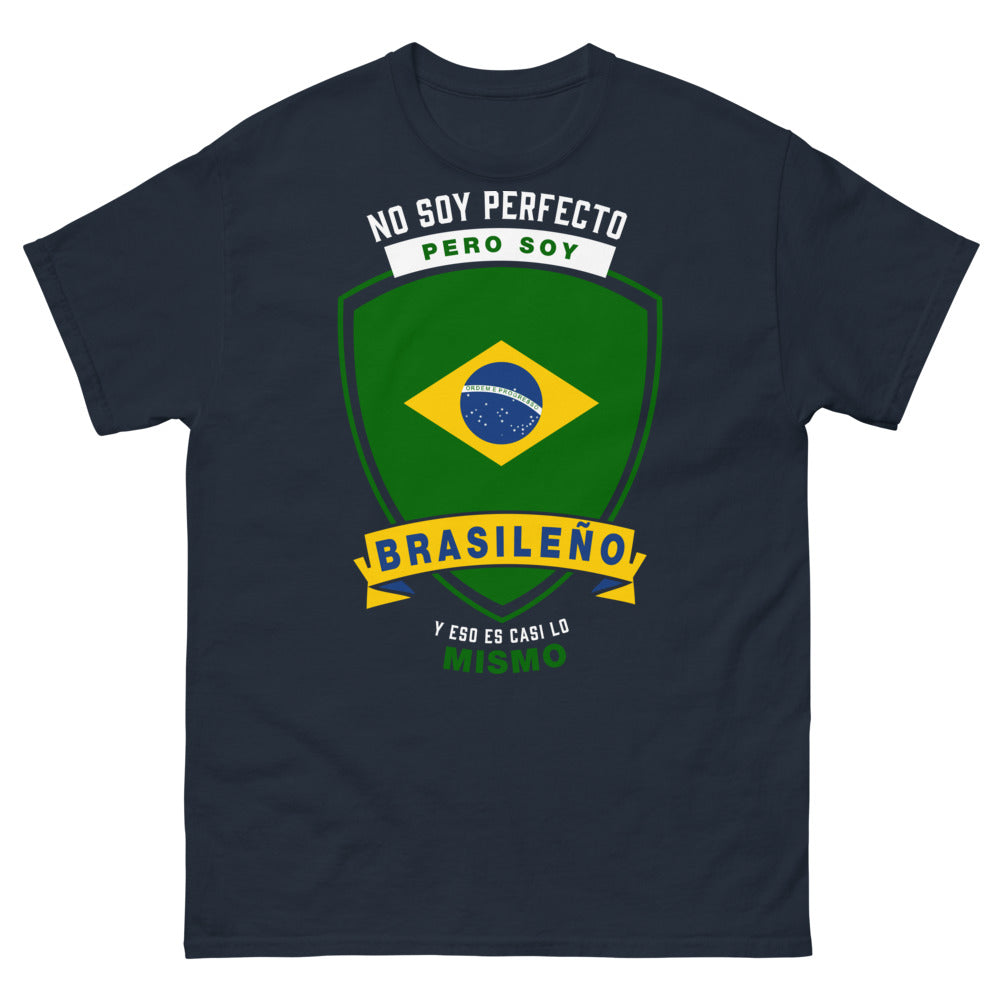 T-shirt Brasileño marine - No soy perfecto, pero...