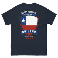 Thumbnail for T-shirt chileno marine - No soy perfecto pero soy chileno, y eso es casi lo mismo