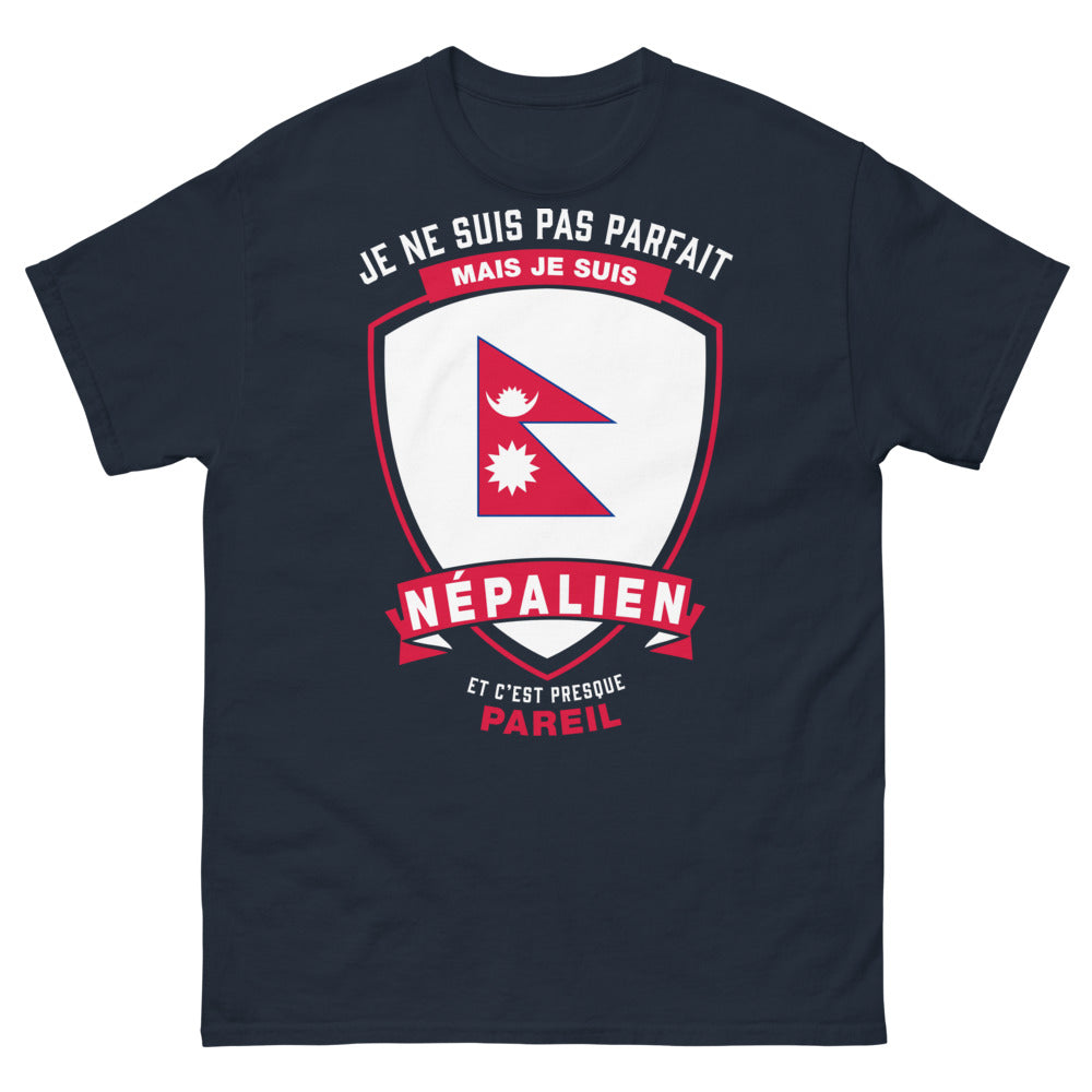 T-shirt Népal marine - Népalien et presque pareil