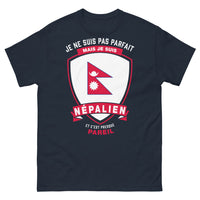 Thumbnail for T-shirt Népal marine - Népalien et presque pareil