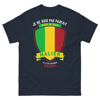 Thumbnail for T-shirt Malien marine face - Presque pareil