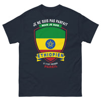 Thumbnail for T-shirt Éthiopien marine - presque parfait