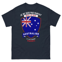 Thumbnail for T-shirt Australien marine - je ne suis pas parfait mais presque