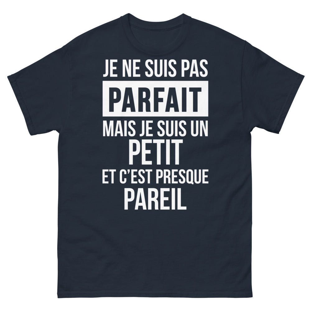 T-shirt Breton marine - Je ne suis pas parfait mais je suis un Petit