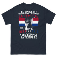 Thumbnail for T-shirt Tempête néerlandaise marine - esprit indomptable