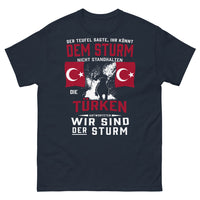Thumbnail for T-shirt Turquie bleu marine - Wir sind der Sturm