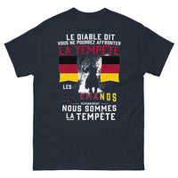 Thumbnail for T-shirt Tempête marine - endurance et fierté