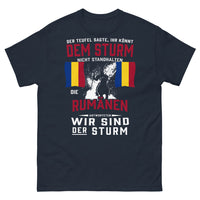Thumbnail for T-shirt Roumanie marine - Wir Sind Der Sturm